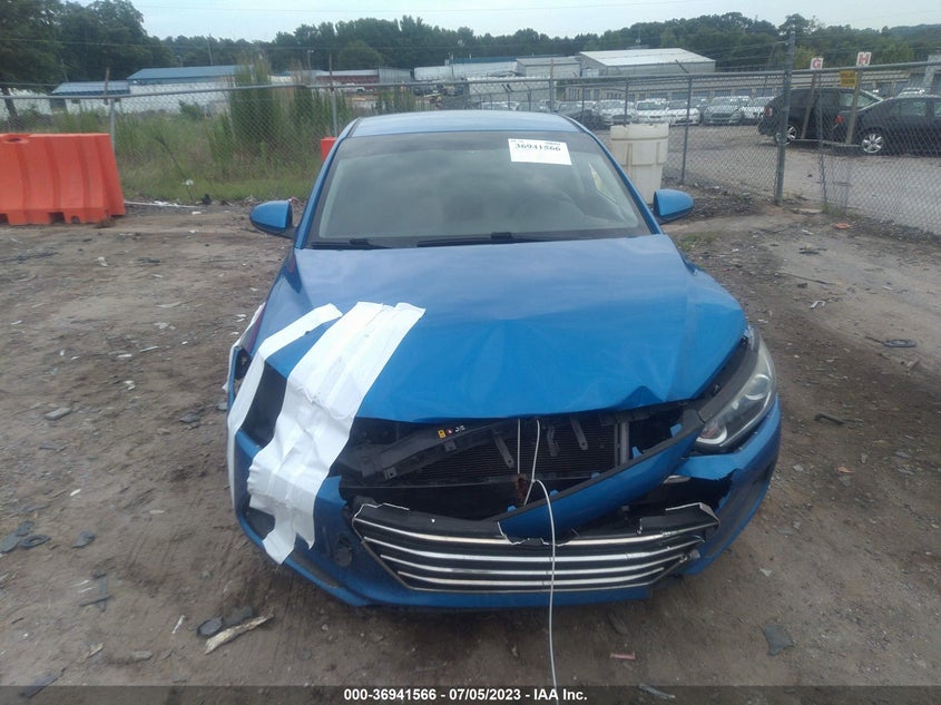 VIN KMHD74LF3HU114885 2017 HYUNDAI ELANTRA SE