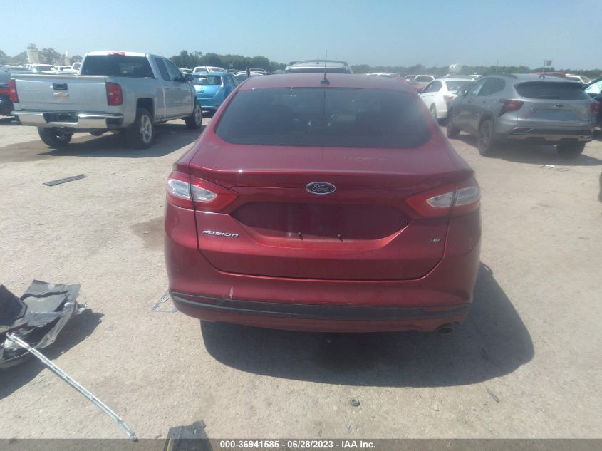 2014 FORD FUSION SE - 3FA6P0H74ER240320