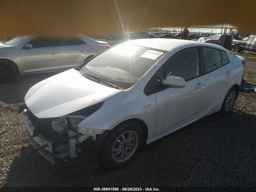 2021 TOYOTA PRIUS LE/XLE - JTDL9MFU6M3023095