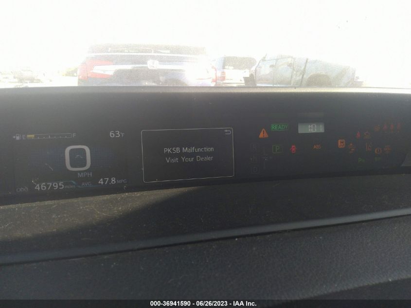 2021 TOYOTA PRIUS LE/XLE - JTDL9MFU6M3023095