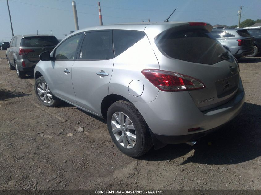 2014 NISSAN MURANO S/SV/SL/LE - JN8AZ1MU4EW408412