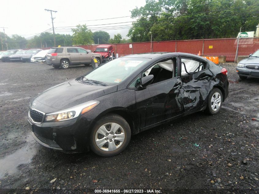 2017 KIA FORTE LX - 3KPFK4A73HE091369