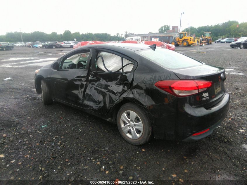 2017 KIA FORTE LX - 3KPFK4A73HE091369
