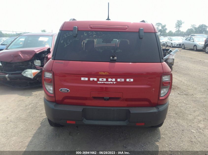 2021 FORD BRONCO SPORT BIG BEND - 3FMCR9B6XMRB03341
