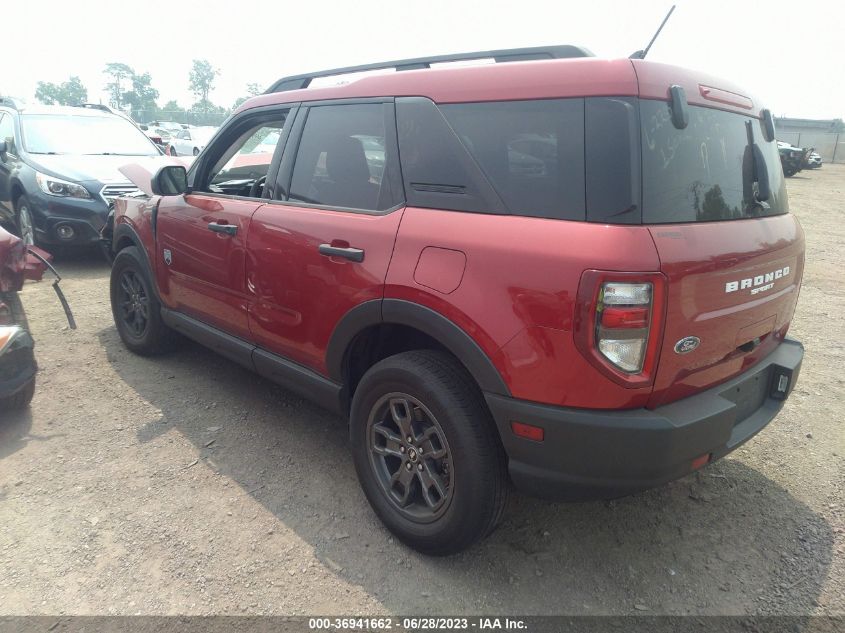 2021 FORD BRONCO SPORT BIG BEND - 3FMCR9B6XMRB03341