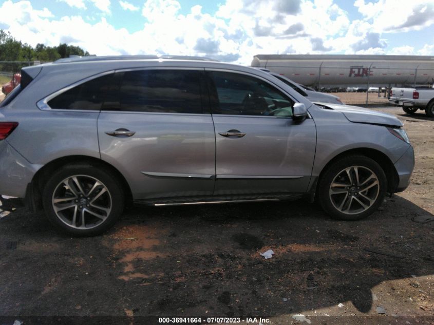 2017 ACURA MDX W/ADVANCE PKG - 5FRYD3H86HB007100