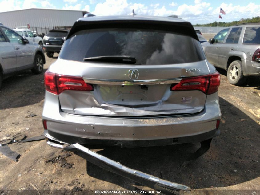 2017 ACURA MDX W/ADVANCE PKG - 5FRYD3H86HB007100