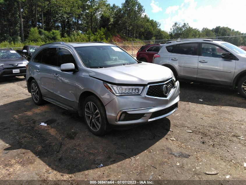 2017 ACURA MDX W/ADVANCE PKG - 5FRYD3H86HB007100