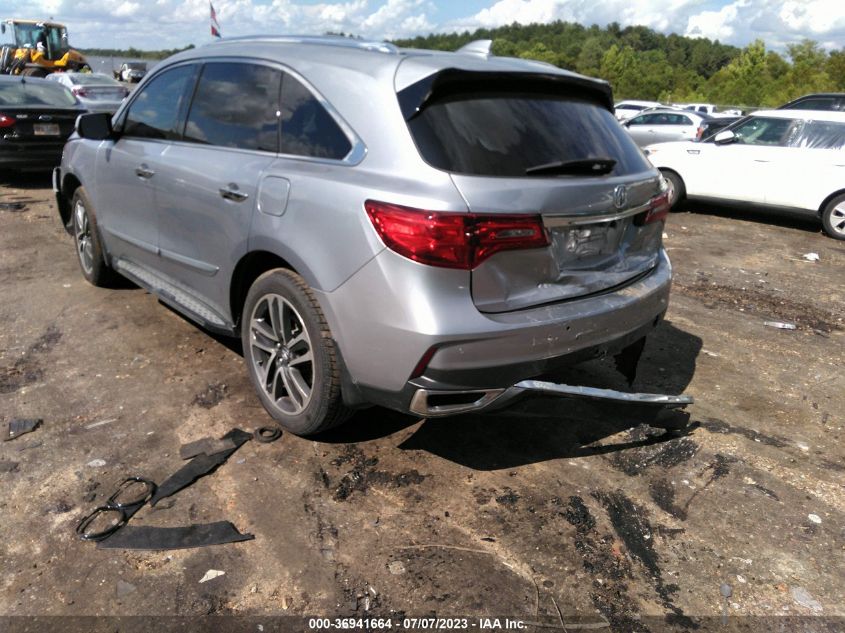 2017 ACURA MDX W/ADVANCE PKG - 5FRYD3H86HB007100