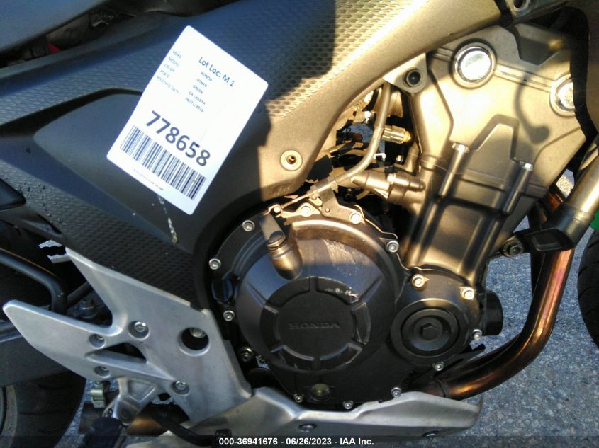 2015 HONDA CB500 F MLHPC4567F5200134
