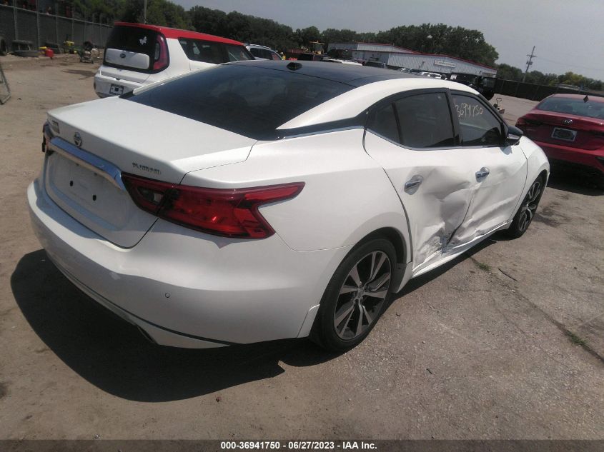 2018 NISSAN MAXIMA PLATINUM - 1N4AA6AP7JC364258