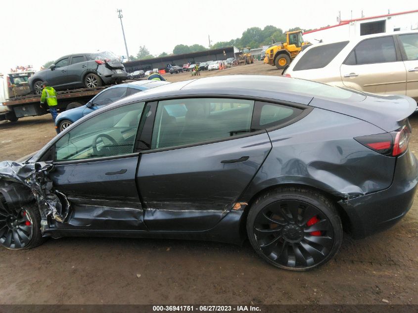 2023 TESLA MODEL 3 PERFORMANCE - 5YJ3E1ECXPF511766