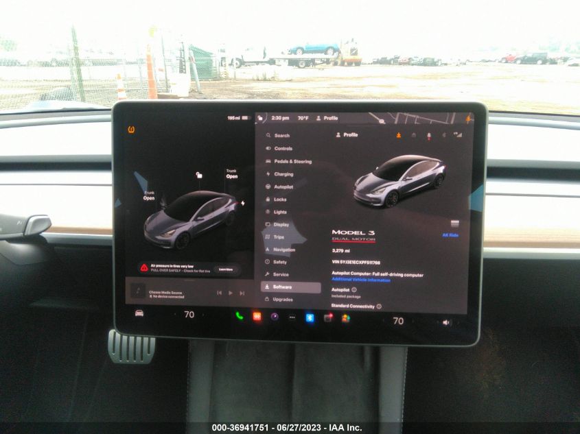 2023 TESLA MODEL 3 PERFORMANCE - 5YJ3E1ECXPF511766