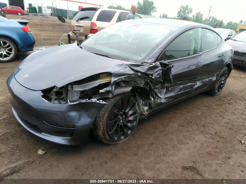 2023 TESLA MODEL 3 PERFORMANCE - 5YJ3E1ECXPF511766