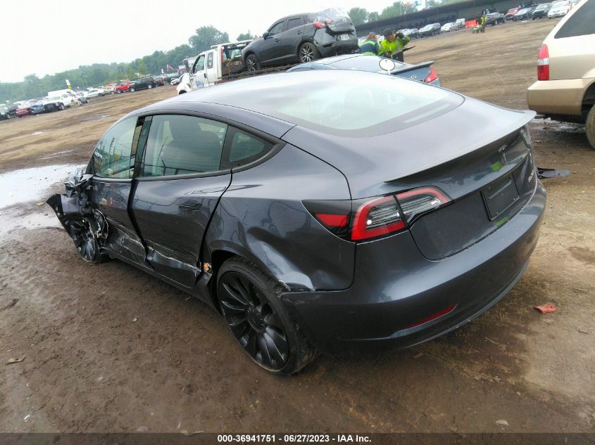 2023 TESLA MODEL 3 PERFORMANCE - 5YJ3E1ECXPF511766