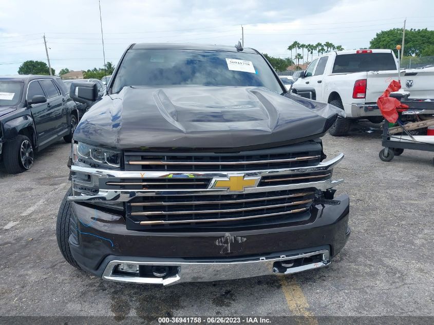 2019 CHEVROLET SILVERADO 1500 HIGH COUNTRY - 3GCPWFEDXKG137909