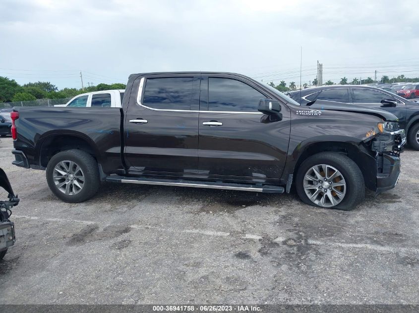 2019 CHEVROLET SILVERADO 1500 HIGH COUNTRY - 3GCPWFEDXKG137909