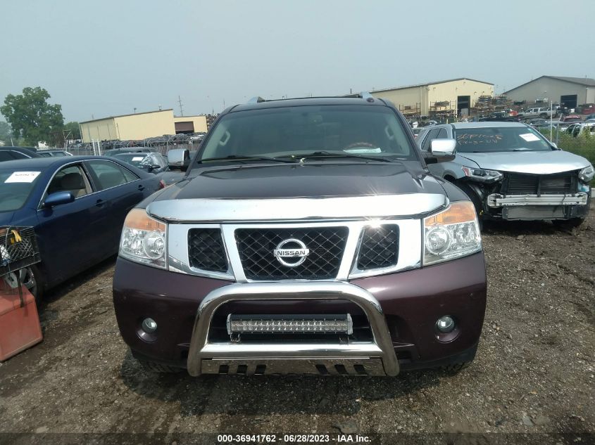 2013 NISSAN ARMADA PLATINUM - 5N1AA0NEXDN608702