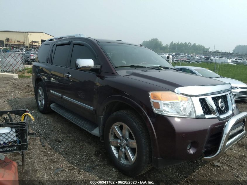2013 NISSAN ARMADA PLATINUM - 5N1AA0NEXDN608702
