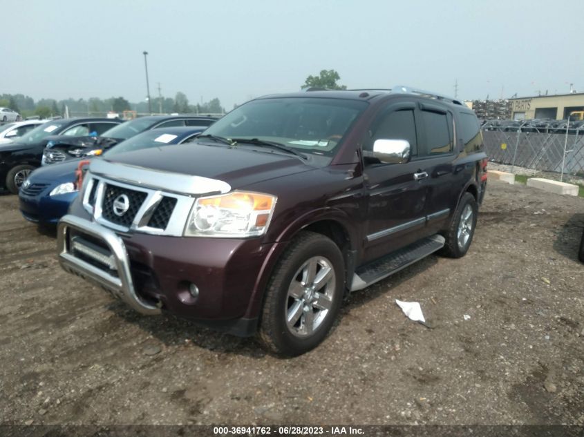 2013 NISSAN ARMADA PLATINUM - 5N1AA0NEXDN608702