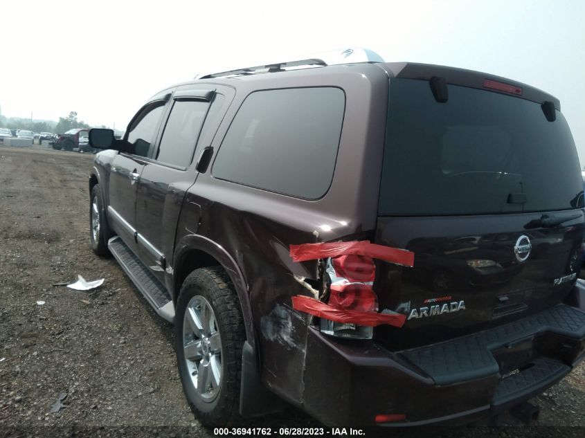 2013 NISSAN ARMADA PLATINUM - 5N1AA0NEXDN608702