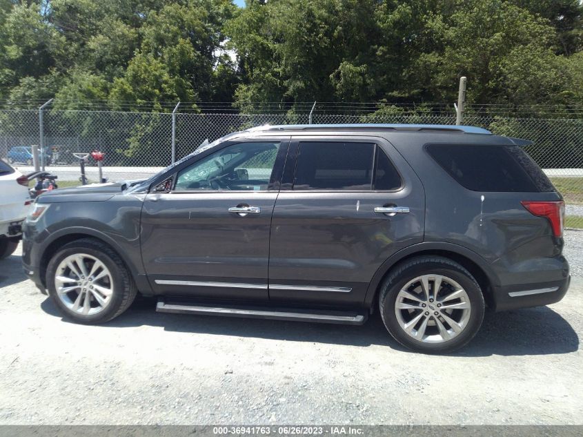 2018 FORD EXPLORER LIMITED - 1FM5K7FH8JGB15942