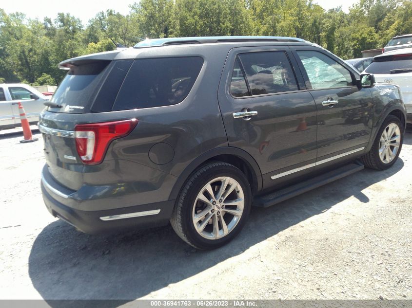 2018 FORD EXPLORER LIMITED - 1FM5K7FH8JGB15942