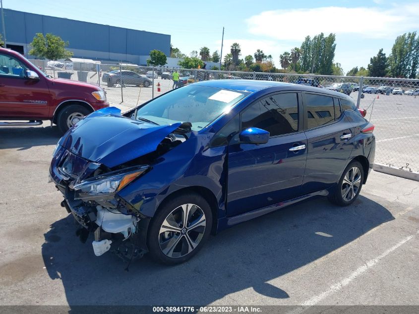 2021 NISSAN LEAF SV PLUS - 1N4BZ1CV2MC555618