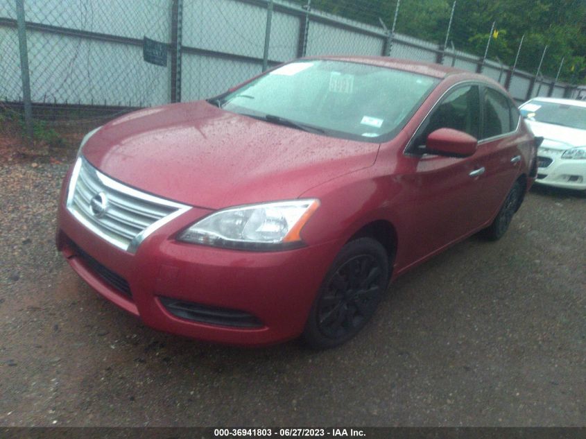 2015 NISSAN SENTRA S/SV/SR/SL - 3N1AB7AP6FY261993