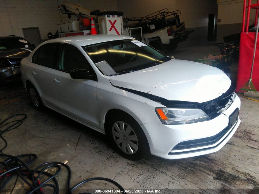 2015 VOLKSWAGEN JETTA SEDAN 2.0L S - 3VW2K7AJ8FM348005