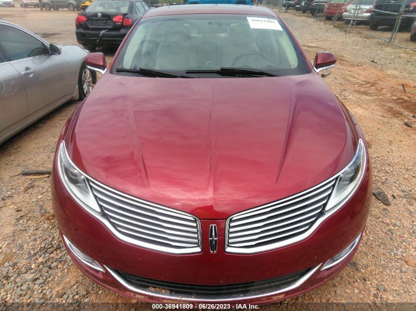 2016 LINCOLN MKZ HYBRID - 3LN6L2LU7GR620619