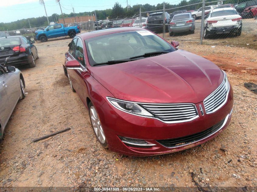 2016 LINCOLN MKZ HYBRID - 3LN6L2LU7GR620619