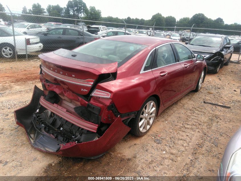 2016 LINCOLN MKZ HYBRID - 3LN6L2LU7GR620619
