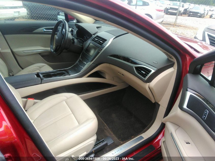 2016 LINCOLN MKZ HYBRID - 3LN6L2LU7GR620619