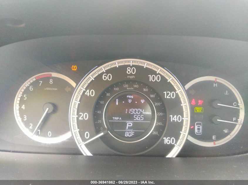 2013 HONDA ACCORD SDN EX-L - 1HGCR2F86DA125274