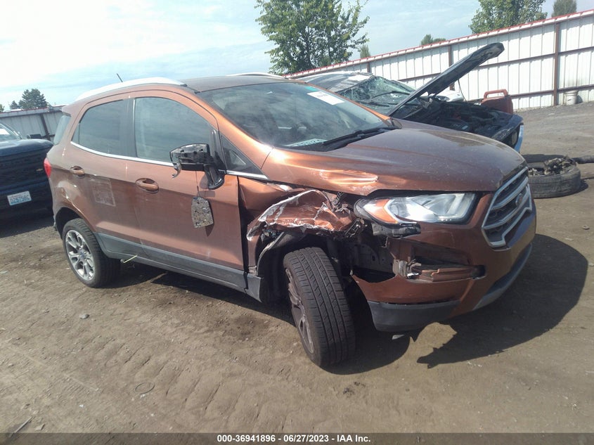 VIN MAJ6S3KL0KC297761 2019 FORD ECOSPORT TITANIUM