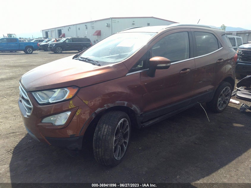 VIN MAJ6S3KL0KC297761 2019 FORD ECOSPORT TITANIUM