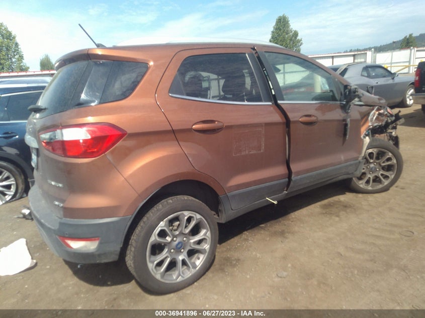 VIN MAJ6S3KL0KC297761 2019 FORD ECOSPORT TITANIUM