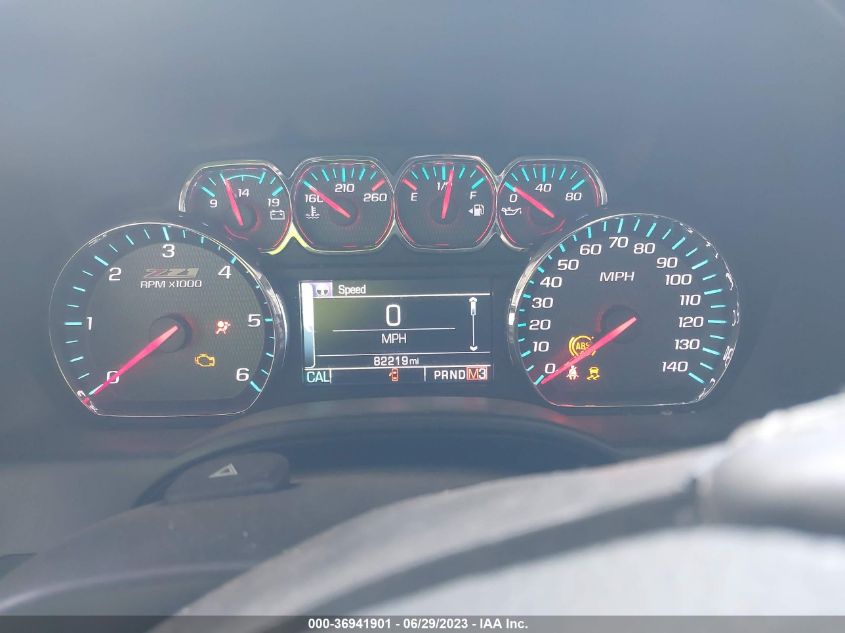 2016 CHEVROLET SILVERADO 1500 LTZ - 3GCUKSEC3GG250722