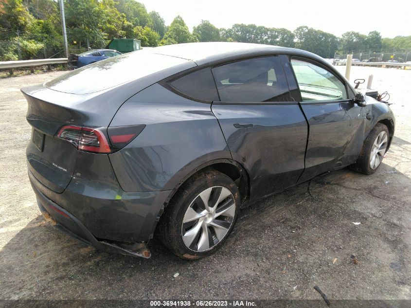 2022 TESLA MODEL Y LONG RANGE - 7SAYGAEE2NF537425