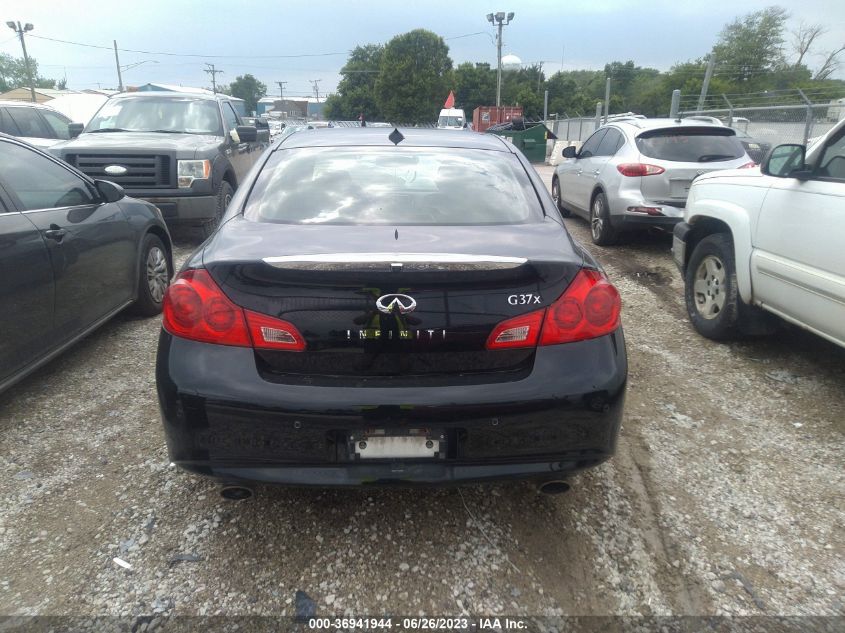 2013 INFINITI G37X JN1CV6AR4DM762361