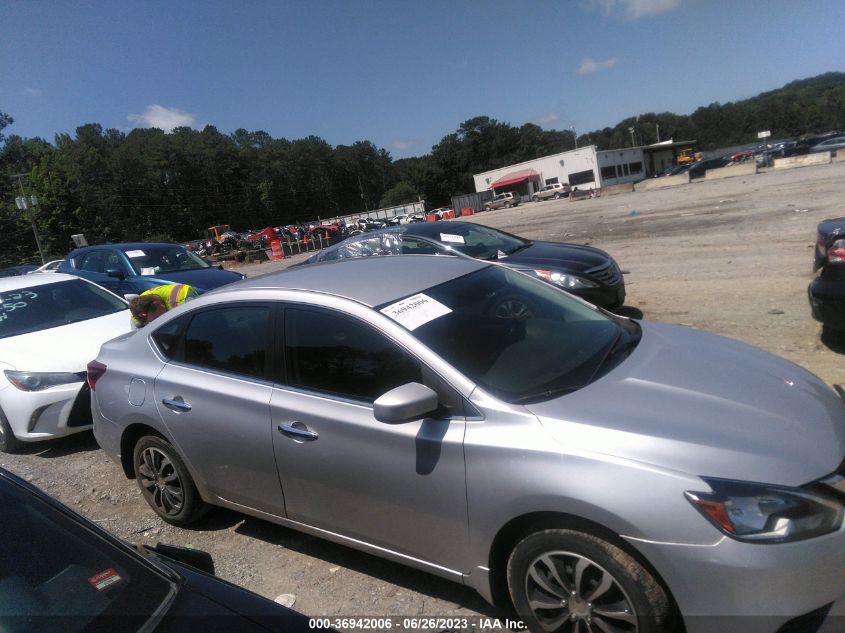 2019 NISSAN SENTRA S - 3N1AB7AP0KY441450