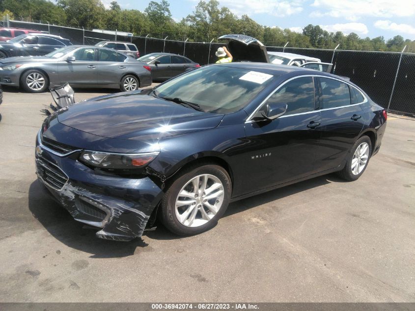 2016 CHEVROLET MALIBU LT - 1G1ZE5ST1GF186838