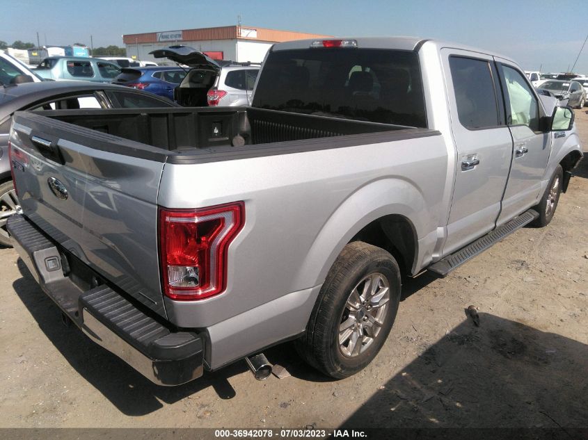 2016 FORD F-150 XL/LARIAT - 1FTEW1CF9GKD99337