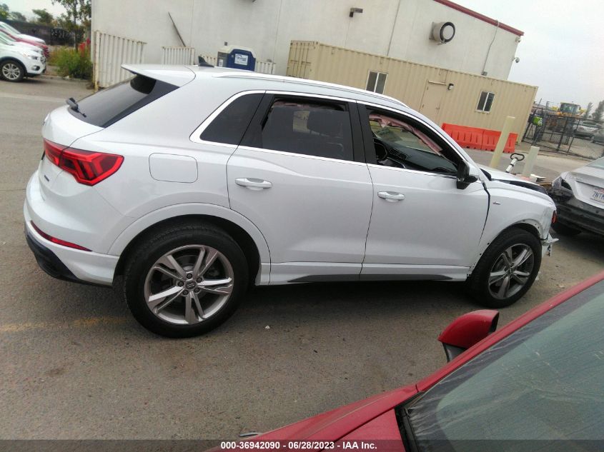 2020 AUDI Q3 S LINE PREMIUM - WA1DECF36L1032885