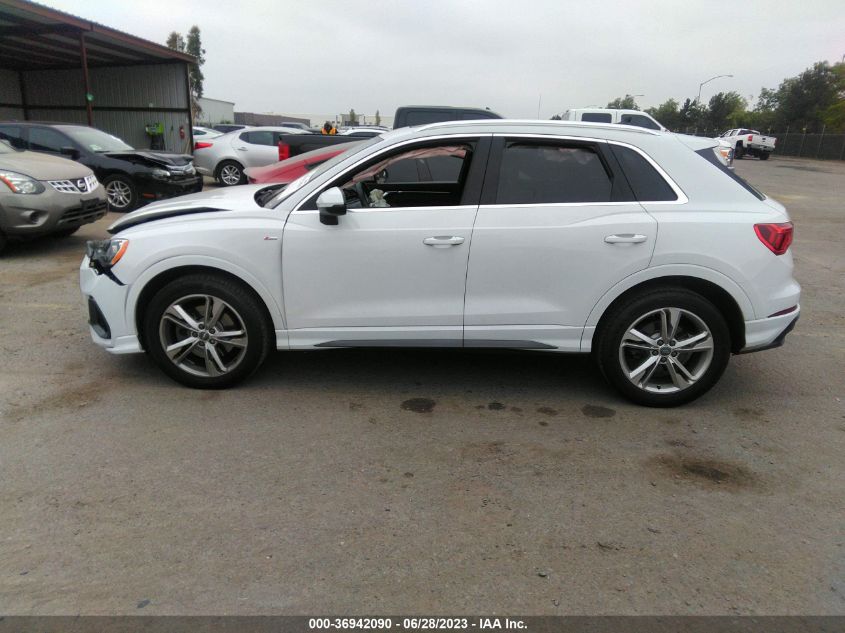 2020 AUDI Q3 S LINE PREMIUM - WA1DECF36L1032885