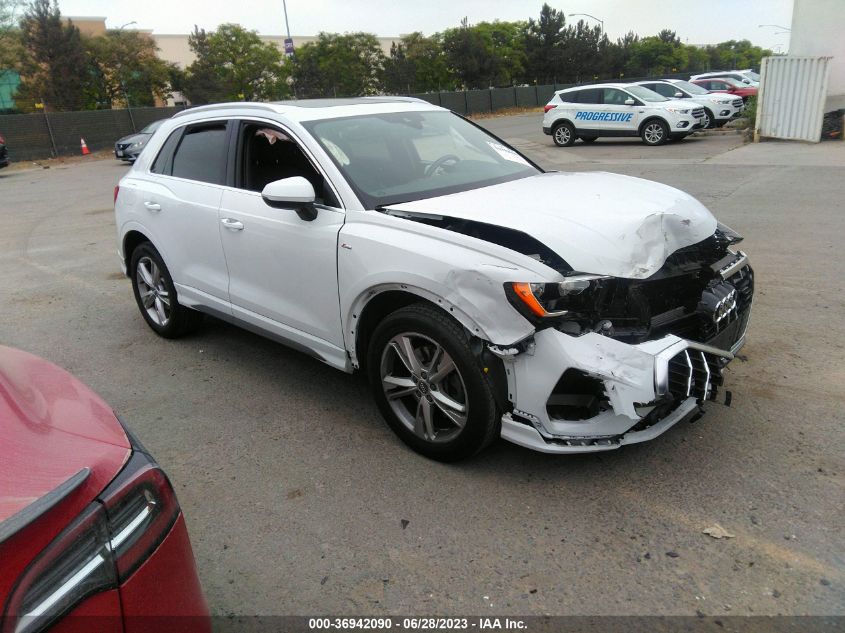 2020 AUDI Q3 S LINE PREMIUM - WA1DECF36L1032885