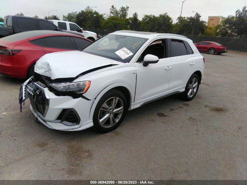 2020 AUDI Q3 S LINE PREMIUM - WA1DECF36L1032885