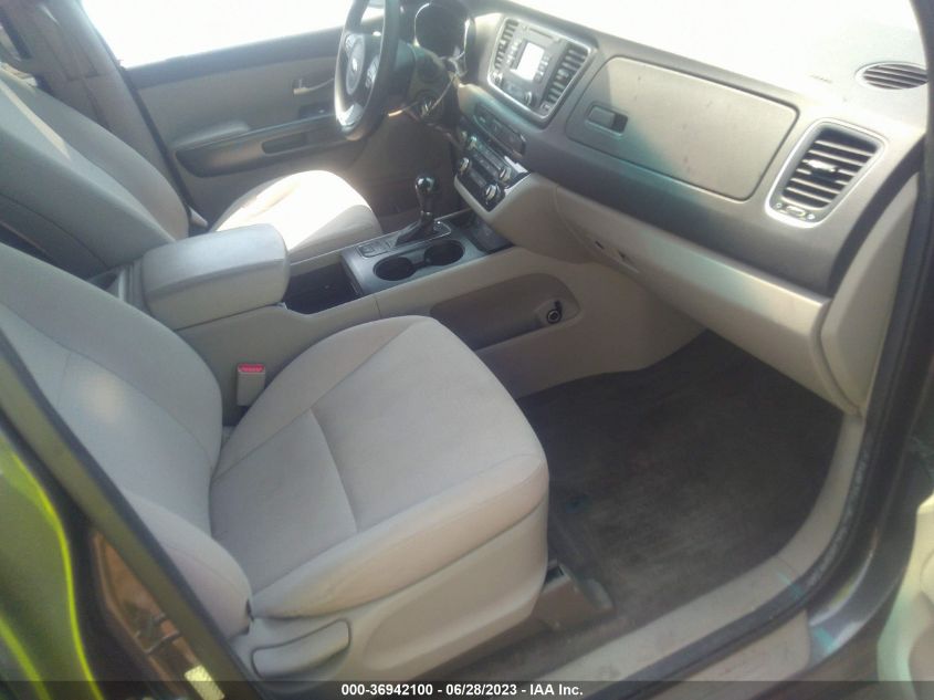 2016 KIA SEDONA LX - KNDMB5C17G6101072