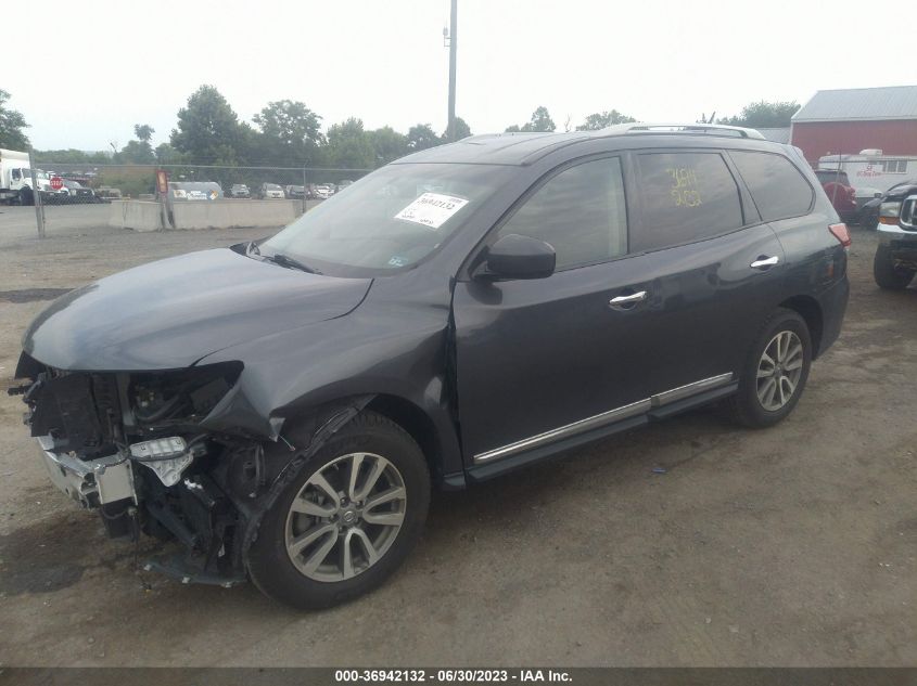 2013 NISSAN PATHFINDER SL - 5N1AR2MN3DC641929
